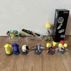 スプラトゥーン スプラ　チョコエッグ　ブキ　ギア　ロッカー　フィギュア ジャッジ