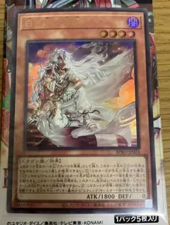 白き竜の落胤　ウルトラ　遊戯王OCG 自引き品