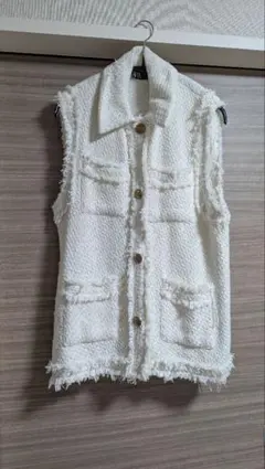 ZARA ツイードベストのサムネイル