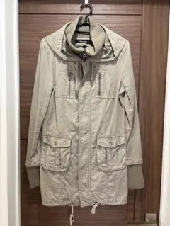 ベージュ モッズコート
