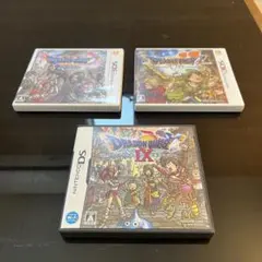 ドラゴンクエスト　3DS　DS　カセット　3本セット　任天堂　動作確認済み