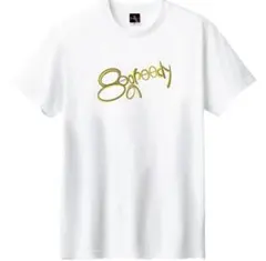 8egreedy　graff brand name t-shits white