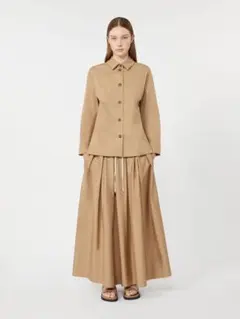 新品未使用'S MAX MARA [ピネータ] コットン ポプリン スカートのサムネイル