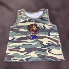 HYSTERIC MINI 迷彩柄ノースリーブタンクトップ