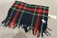 アバクロ チェックのマフラー