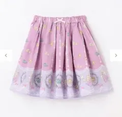 エニィファム　ラプンツェル　プリントスカート　130 美品✳︎