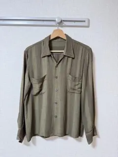 70s レーヨンシャツ　ヴィンテージ