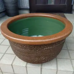 信楽焼 メダカ鉢 睡蓮鉢 37cm - メルカリ