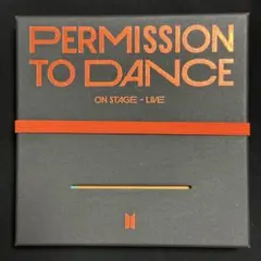 BTS PERMISSION TO DANCE LIVE CD 未再生