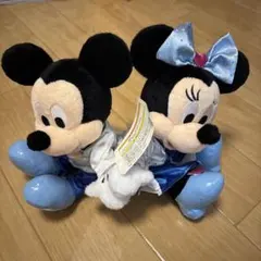 ディズニー　ミッキー＆ミニー　ディレクター ロマンス　ペアぬいぐるみ