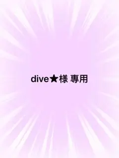 dive★様 專用