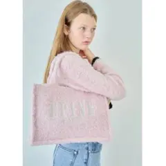 2023AW ÉPINE PARIS BAG medium fur pink
