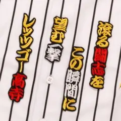 阪神タイガース 刺繍 ワッペン 高寺望夢 ネーム 黒 刺しゅう - メルカリ