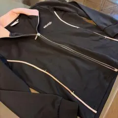 Kappa ジャージジャケット S ブラック/ピンク