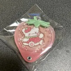 サンリオ　シークレット　カスタムアクリルチャーム いちご　はなまるおばけ