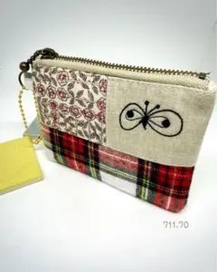 choucho達のポーチ＊ミナペルホネン パスケース