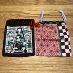 鬼滅の刃　巾着袋　まだまだた使える中古です！