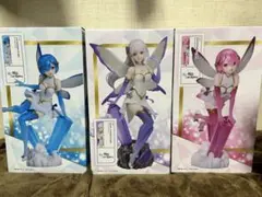未開封 Re:ゼロから始める異世界生活フィギュア レム ラム エミリア3体セット