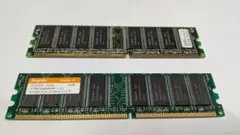 [ジャンク]Hynix 512MB DDR 333MHz CL2.5 2枚