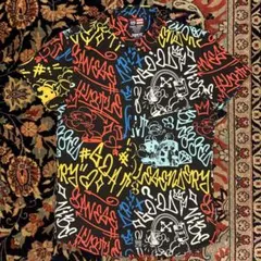 PHAT FARM × POPEYE 総柄 半袖シャツのサムネイル