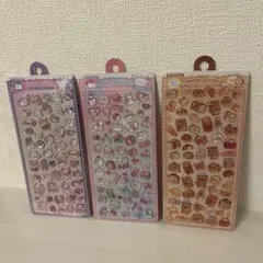 3D shaker stickers ボンボンドロップシール