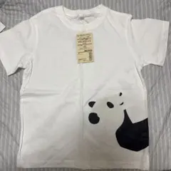 無印良品 キッズ プリントTシャツ パンダ 120のサムネイル