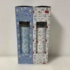 【未使用品】スヌーピー ステンレスボトル 直飲み水筒 500ml 2個セット