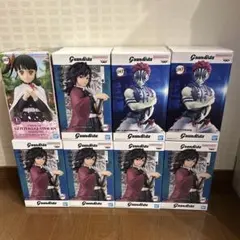 Grandista 鬼滅の刃 猗窩座　富岡義勇　栗花落カナヲ　8体セット