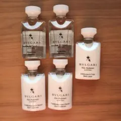 BVLGARI 旅行用シャンプーセット 5 点 まとめて