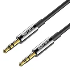 【新品】バッファロー 3.5mm ステレオミニプラグケーブル 1mのサムネイル