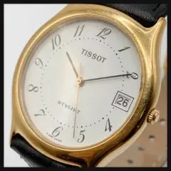 【新品電池】TISSOT ティソ★メンズ デイト クオーツ 腕時計 ベルト新品のサムネイル
