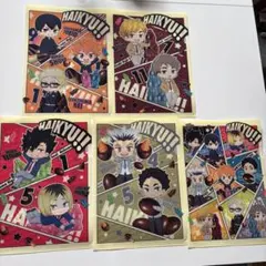 HAIKYU!! A4クリアファイル 5枚セット