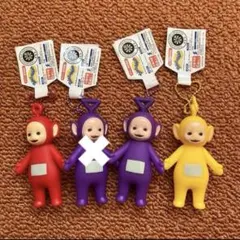 テレタビーズ　エッオー！ミニソフビフィギュア　ボールチェーン　3種　ソフビ