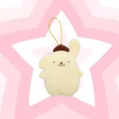 ポムポムプリン ふわもこワッペンこれくしょんマスコット② サンリオ