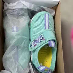 新品　人気色IFME サンダル 16.0cm ミントグリーン