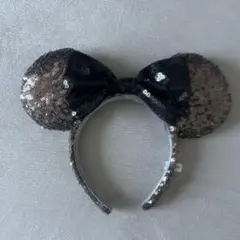 ディズニー スパンコールカチューシャ ミニー