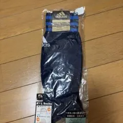 adidas BU838 ソックス 25~27cm ネイビー/青
