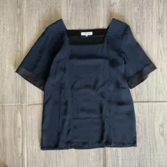 Yves Saint Laurent 半袖トップス 36 黒