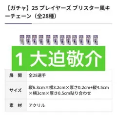 サンフレッチェ広島 【ガチャ】25プレイヤーズ ブリスター風キーチェーン 大迫