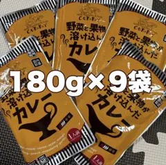 レトルトカレー☆野菜と果物が溶け込んだカレー9袋(1)のサムネイル