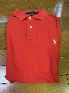 ☆半額以下☆ Polo by Ralph Lauren 赤 ポロシャツ　M