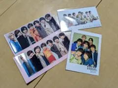 なにわ男子 各種ステッカー 写真セット 5点セット