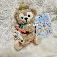 ダッフィー 三輪車ぬいぐるみ ファインドユアビューティフルブルー