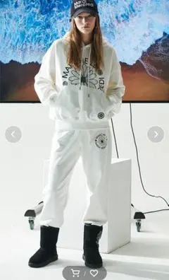 black eye patch iced college zip hoodie - メルカリ