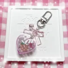 平成女児♡ ハート チャーム カプセル シャカシャカ りぼん いちごみるく♥