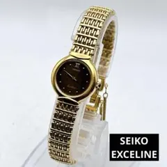 SEIKO Excelline セイコーエクセリーヌ ゴールド レディース腕時計