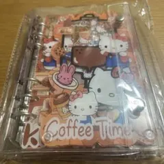 キティ シャカシャカノート シール帳 A6 透明カバー付き