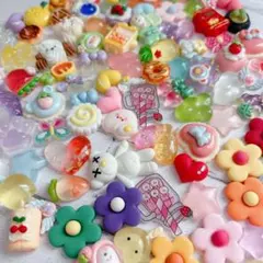 【61】デコパーツ約100個以上まとめ売り