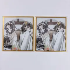 劇場版 鬼滅の刃 Web Shop くじ アクリル色紙 胡蝶しのぶ 2点セット