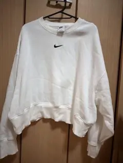 Nike クロップドスウェット L 裏起毛
